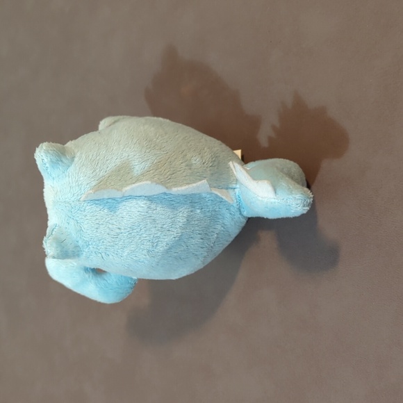 2011 Ty Beanie Yo Gabba Gabba Toodee Plush Light Blue White Black Cat Dragon Tag - Picture 2 of 9